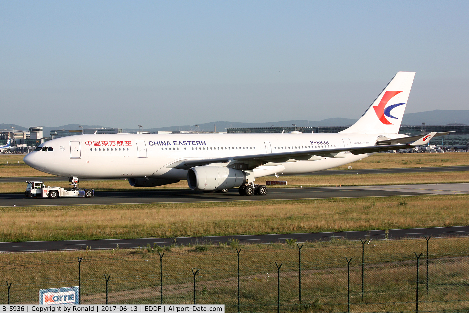 B-5936, 2013 Airbus A330-243 C/N 1461, at fra