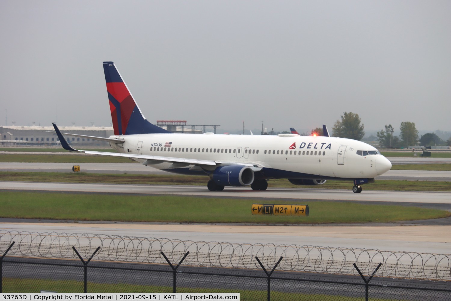 N3763D, 2001 Boeing 737-832 C/N 29629, ATL 2021