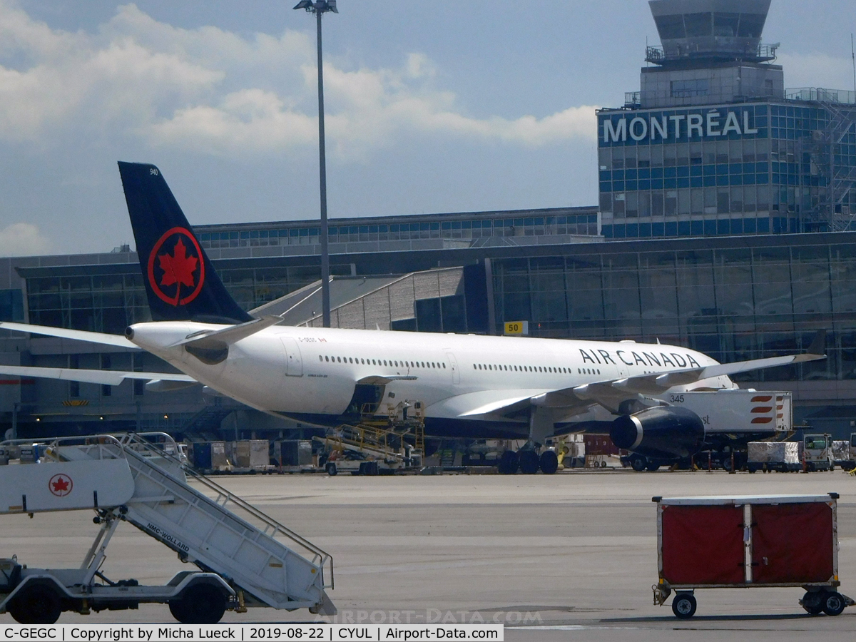 C-GEGC, 2009 Airbus A330-343 C/N 1006, At Montreal