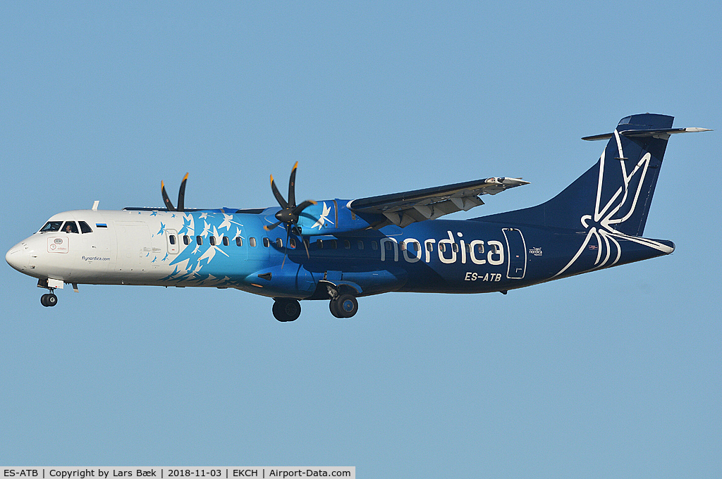 ES-ATB, 2012 ATR 72-600 (72-212A) C/N 1028, RWY22L
