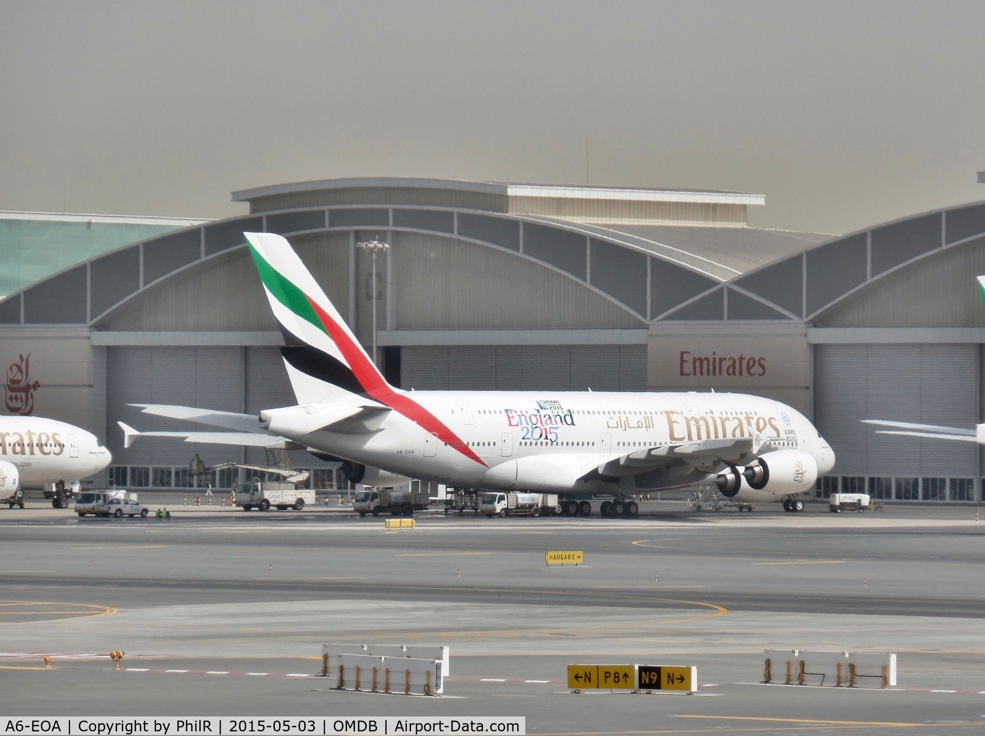 A6-EOA, 2014 Airbus A380-861 C/N 159, A6-EOA 2014 A380-800 Emirates Dubai