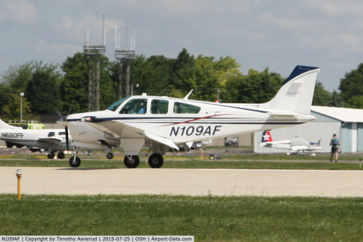 N109AF, 1981 Beech F33A Bonanza C/N CE-983, 1981 Beech F33A, c/n: CE-983, AirVenture 2015