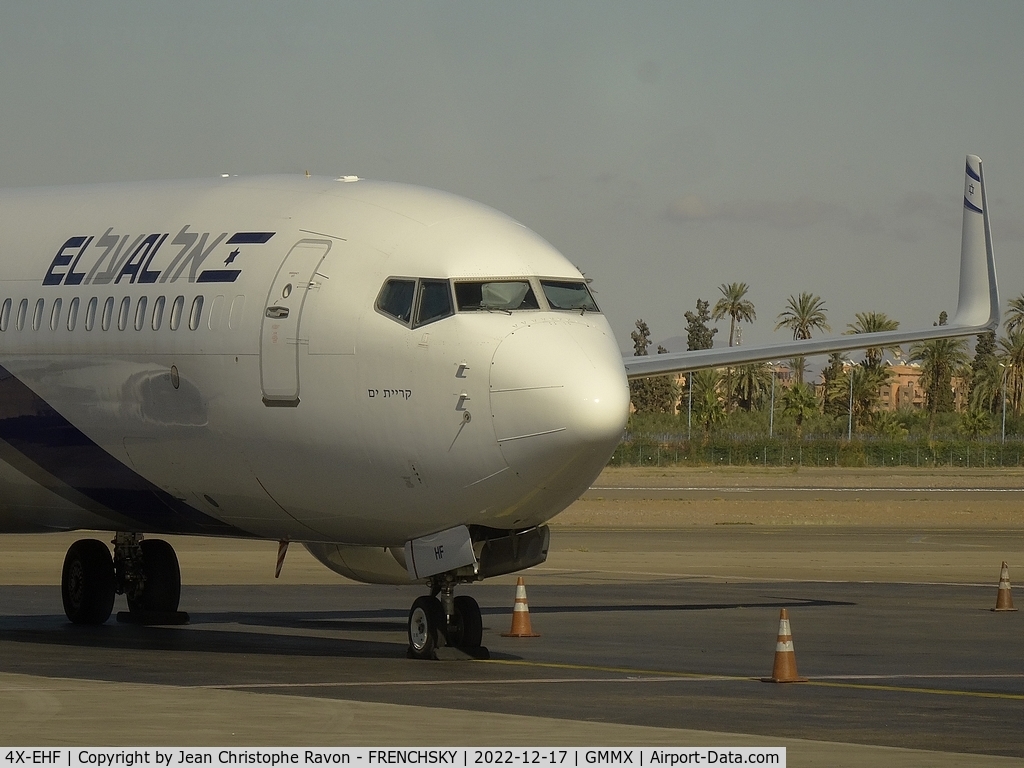 4X-EHF, 2016 Boeing 737-958/ER C/N 41557, Tel Aviv (TLV)	Marrakesh (RAK)	LY553