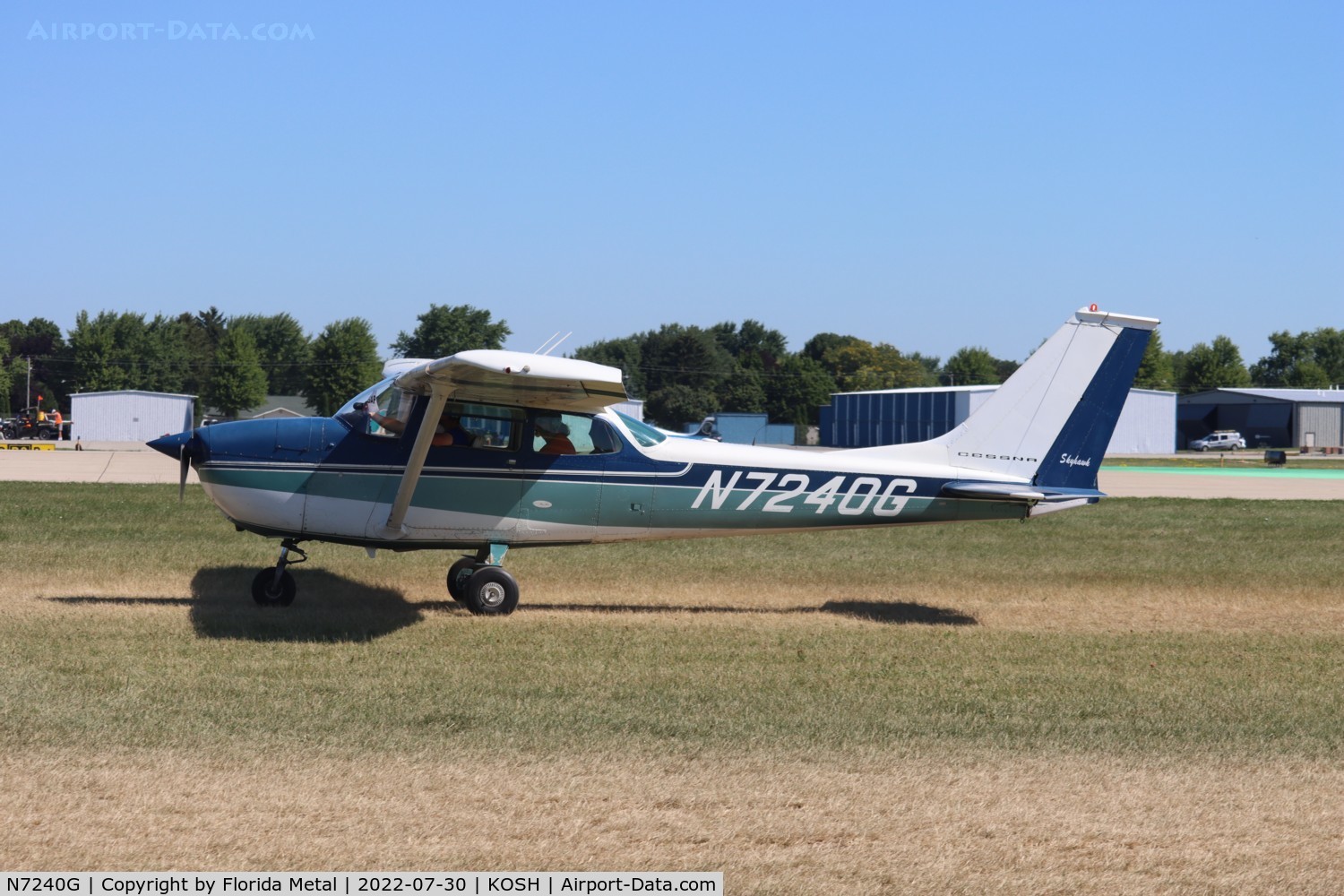 N7240G, 1970 Cessna 172K Skyhawk C/N 17258940, OSH 2022