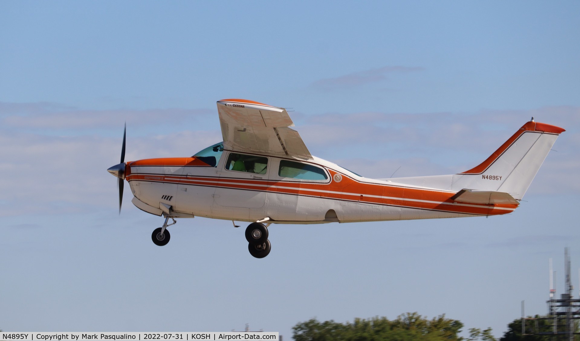 N4895Y, 1980 Cessna T210N Turbo Centurion C/N 21064033, Cessna T210N