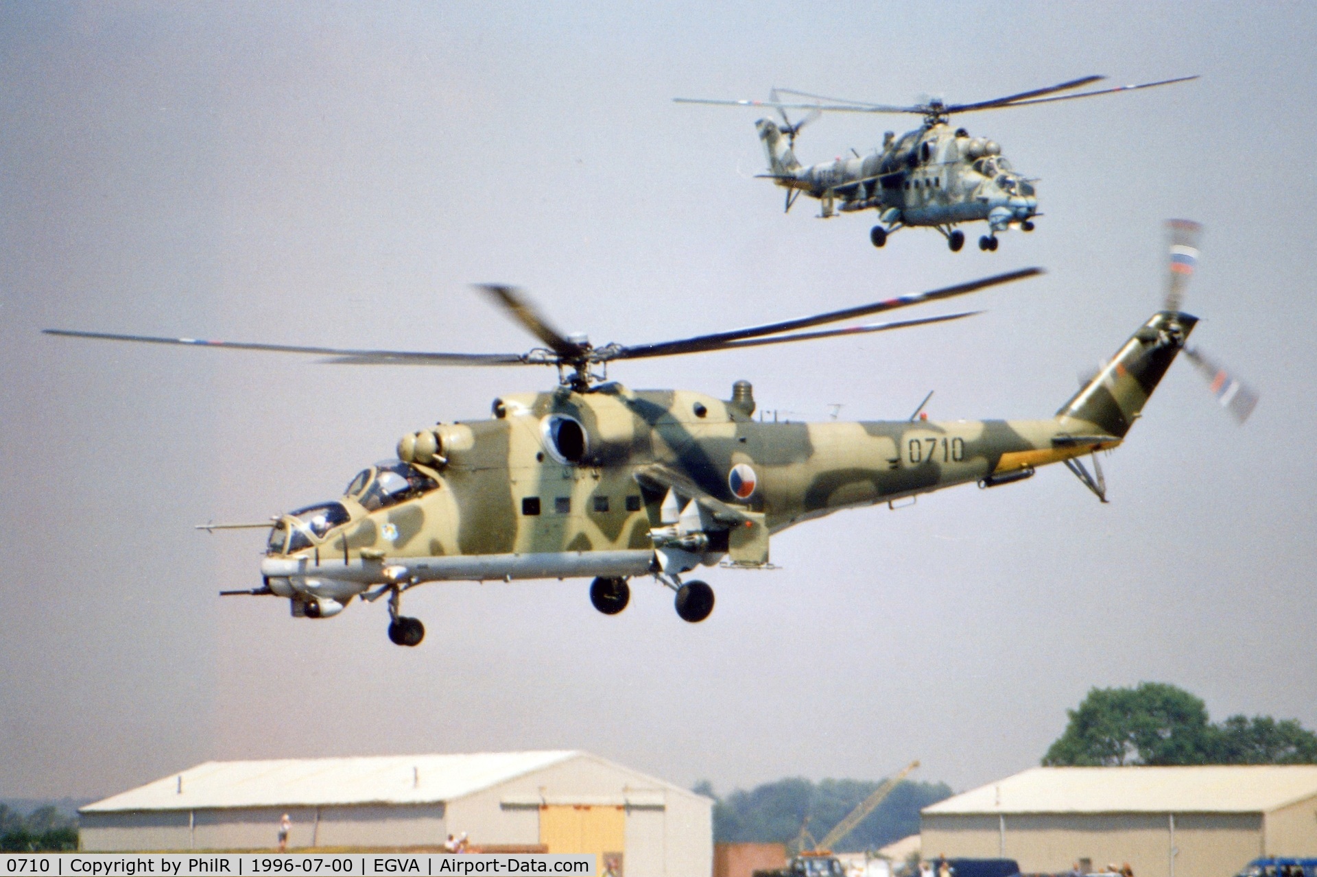 0710, Mil Mi-24V Hind E C/N 730710, 0710 Mil Mi-24V Hind CzeAF IAT