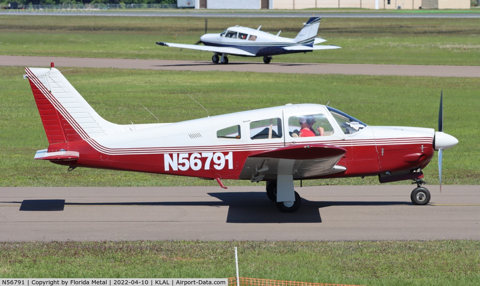 N56791, 1973 Piper PA-28R-200 C/N 28R-7435043, Sun N fun 2022
