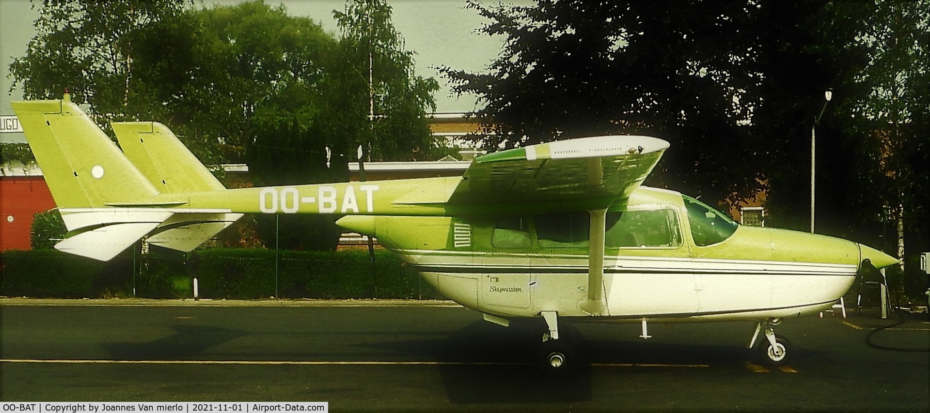 OO-BAT, Cessna 337 Super Skymaster C/N 337-0050, Slide scan