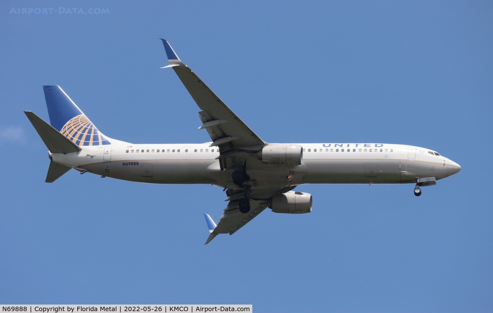 N69888, 2015 Boeing 737-924/ER C/N 42191, MCO 2022