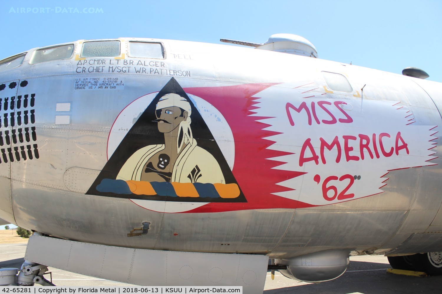 42-65281, 1942 Boeing B-29-25-MO C/N 3456, B-29 zx