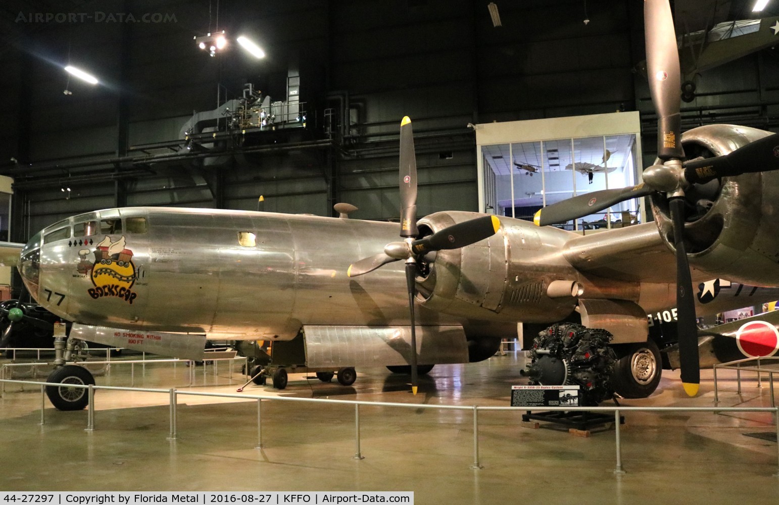 44-27297, 1944 Boeing B-29 Superfortress C/N 3615, Museum B-29 zx