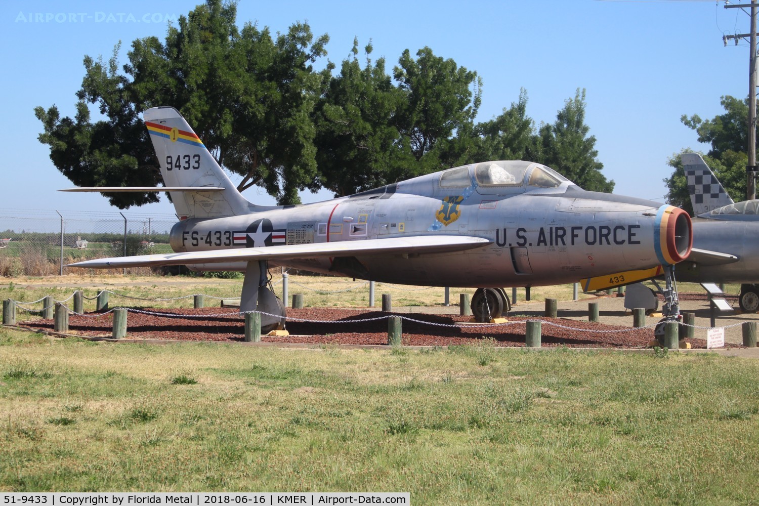 51-9433, 1951 General Motors F-84F Thunderstreak C/N Not found 51-9433, F-84F zx