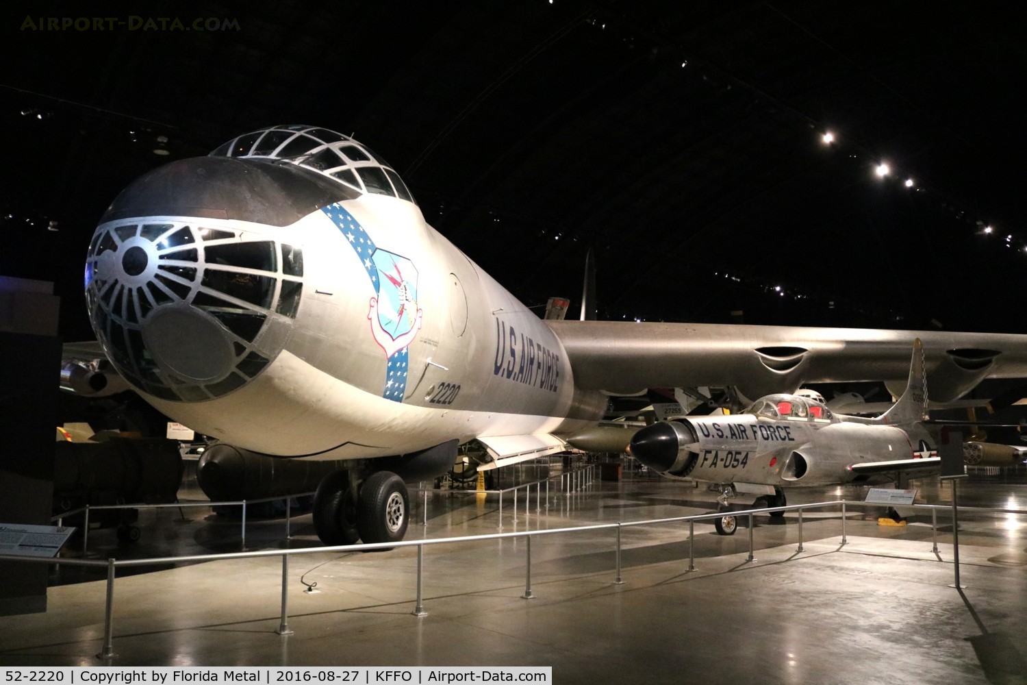 52-2220, 1952 Consolidated B-36J-1-CF Peacemaker C/N 361, USAF Museum 2016