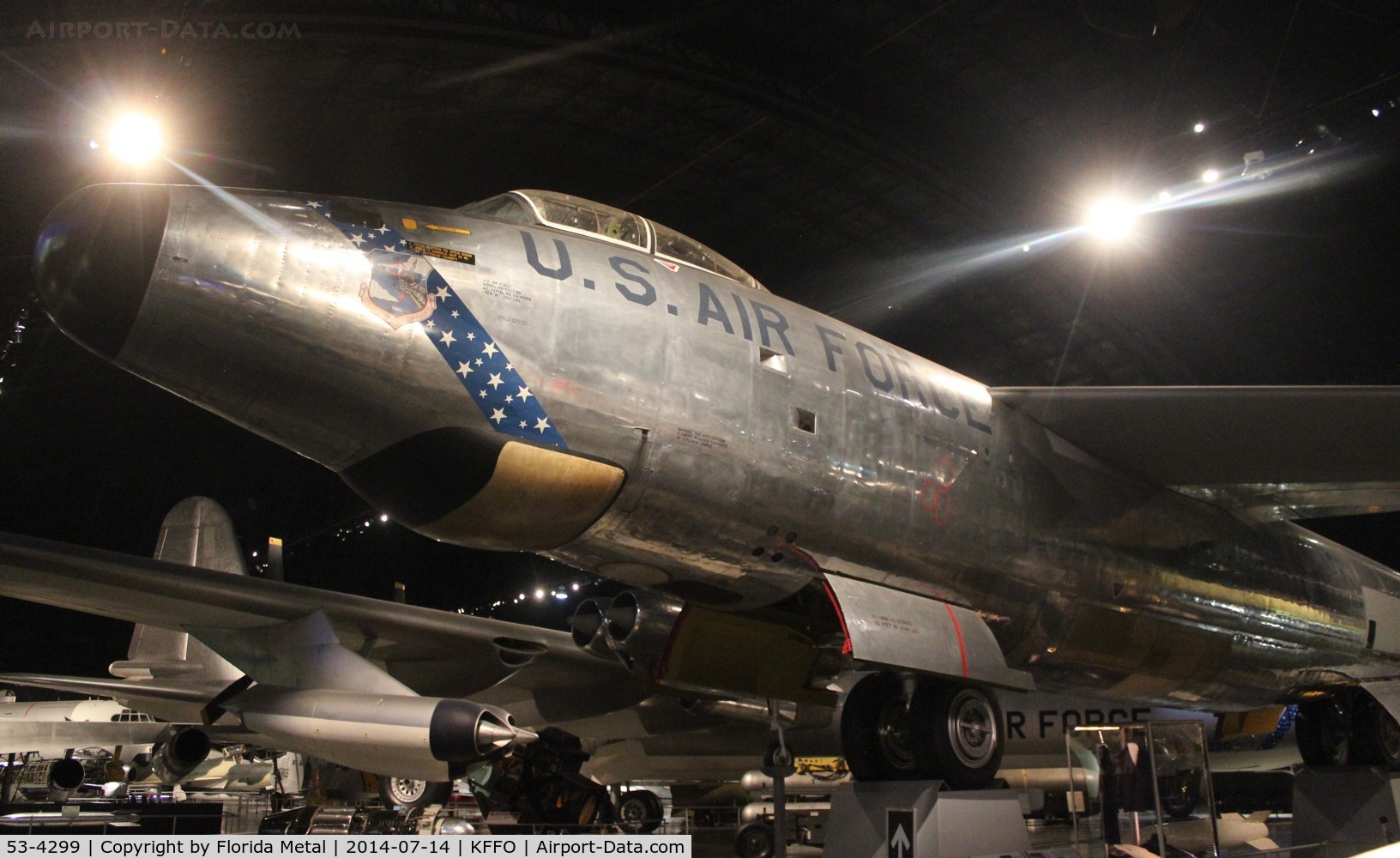 53-4299, 1953 Boeing RB-47H-1-BW Stratojet C/N 4501323, USAF Museum 2014