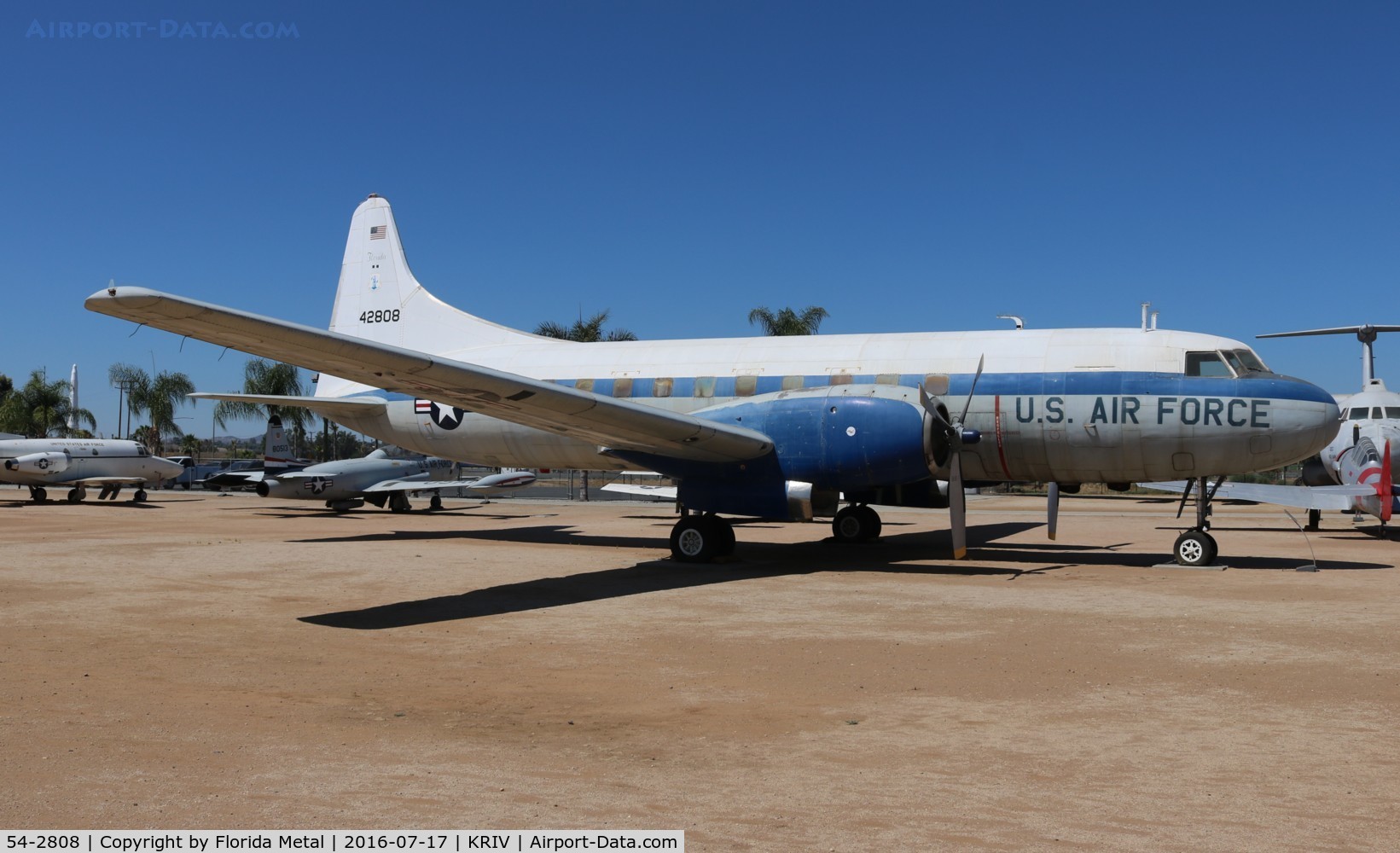 54-2808, 1954 Convair VC-131D (CV340) C/N 204, C-131 zx