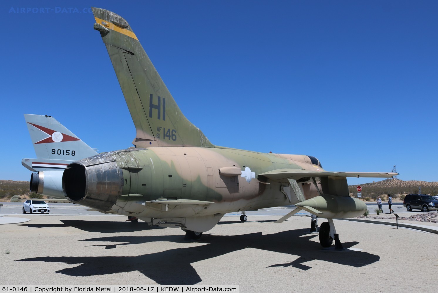 61-0146, 1961 Republic F-105D Thunderchief C/N D341, F-105 zx