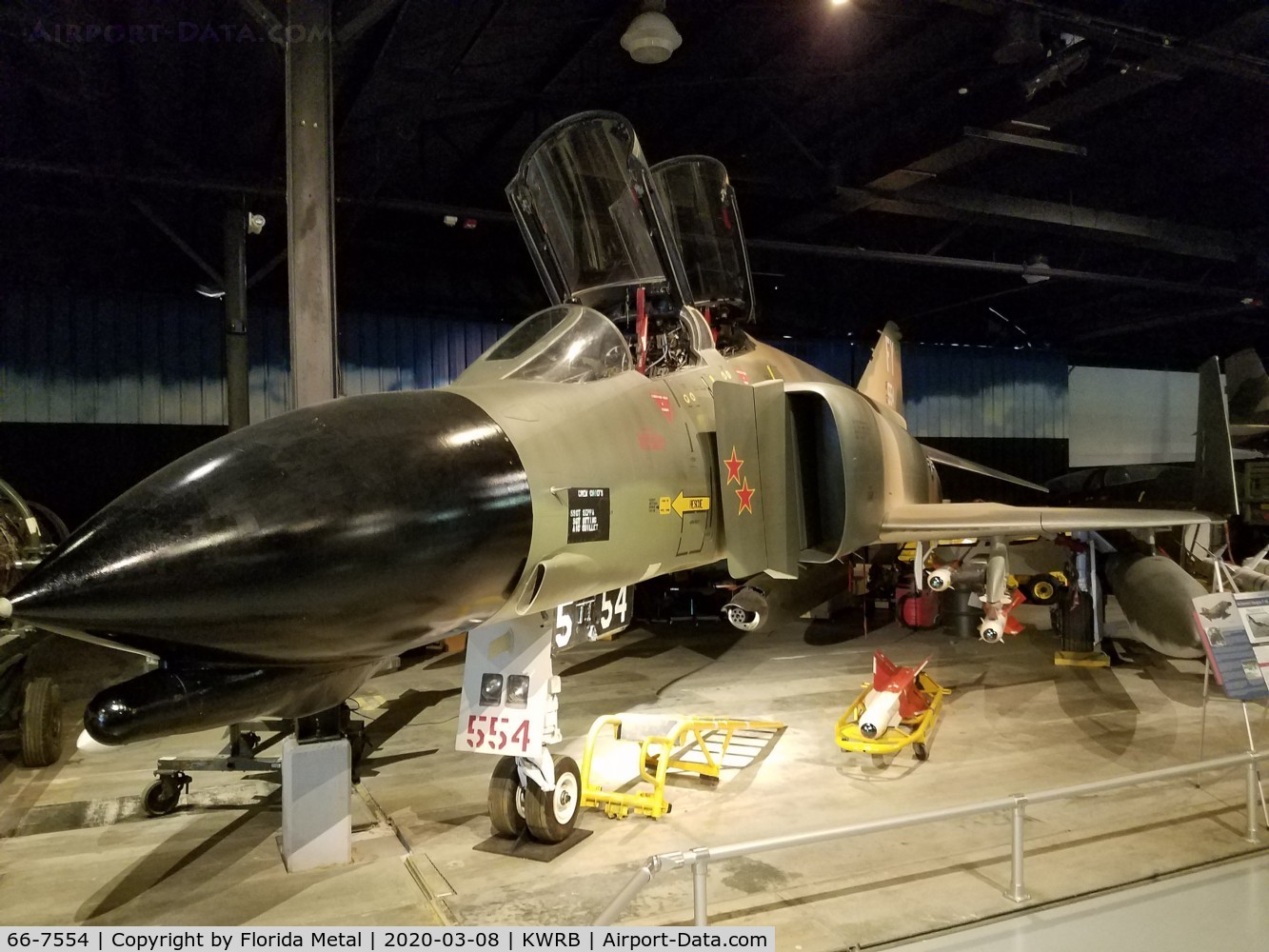 66-7554, 1966 McDonnell F-4D-30-MC Phantom II C/N 2091, Phantom II zx