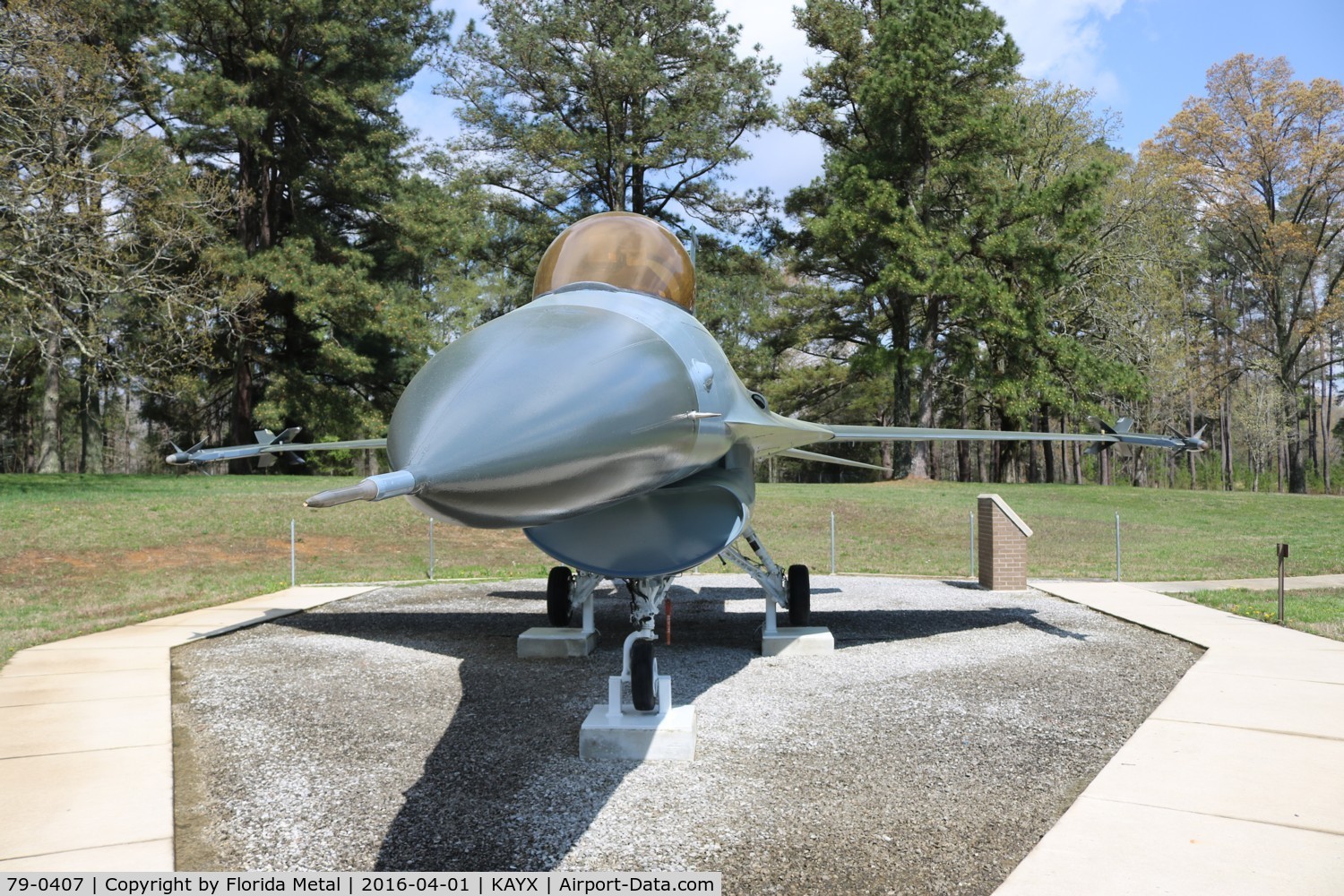 79-0407, 1979 General Dynamics F-16A Fighting Falcon C/N 61-192, F-16A zx