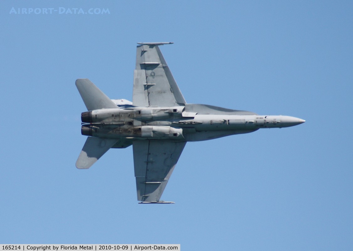 165214, McDonnell Douglas F/A-18C Hornet C/N 1394/C441, Daytona Beach 2010