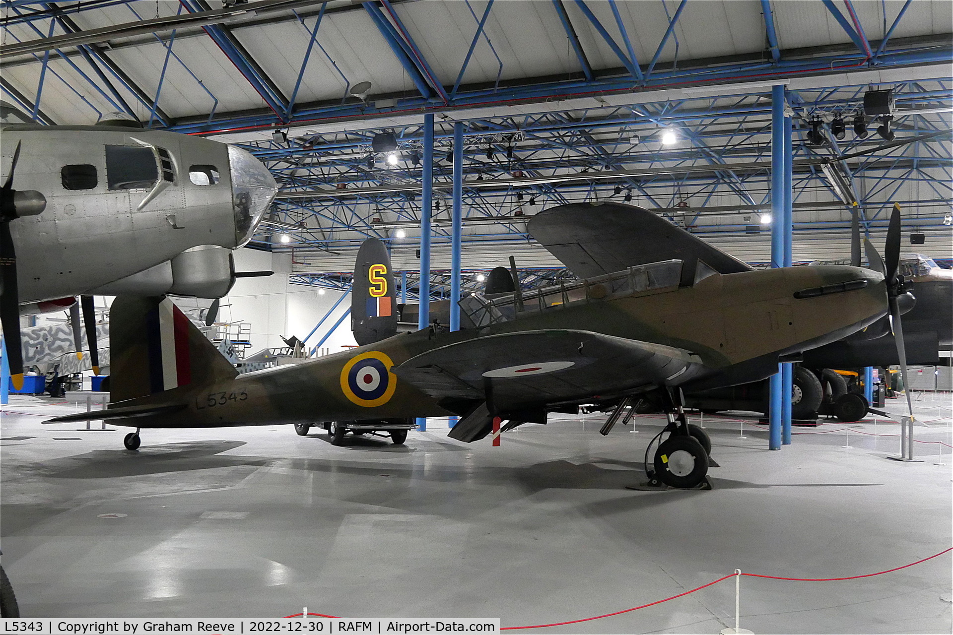 L5343, 1939 Fairey Battle I C/N L5343, On display at the RAF Museum, Hendon.