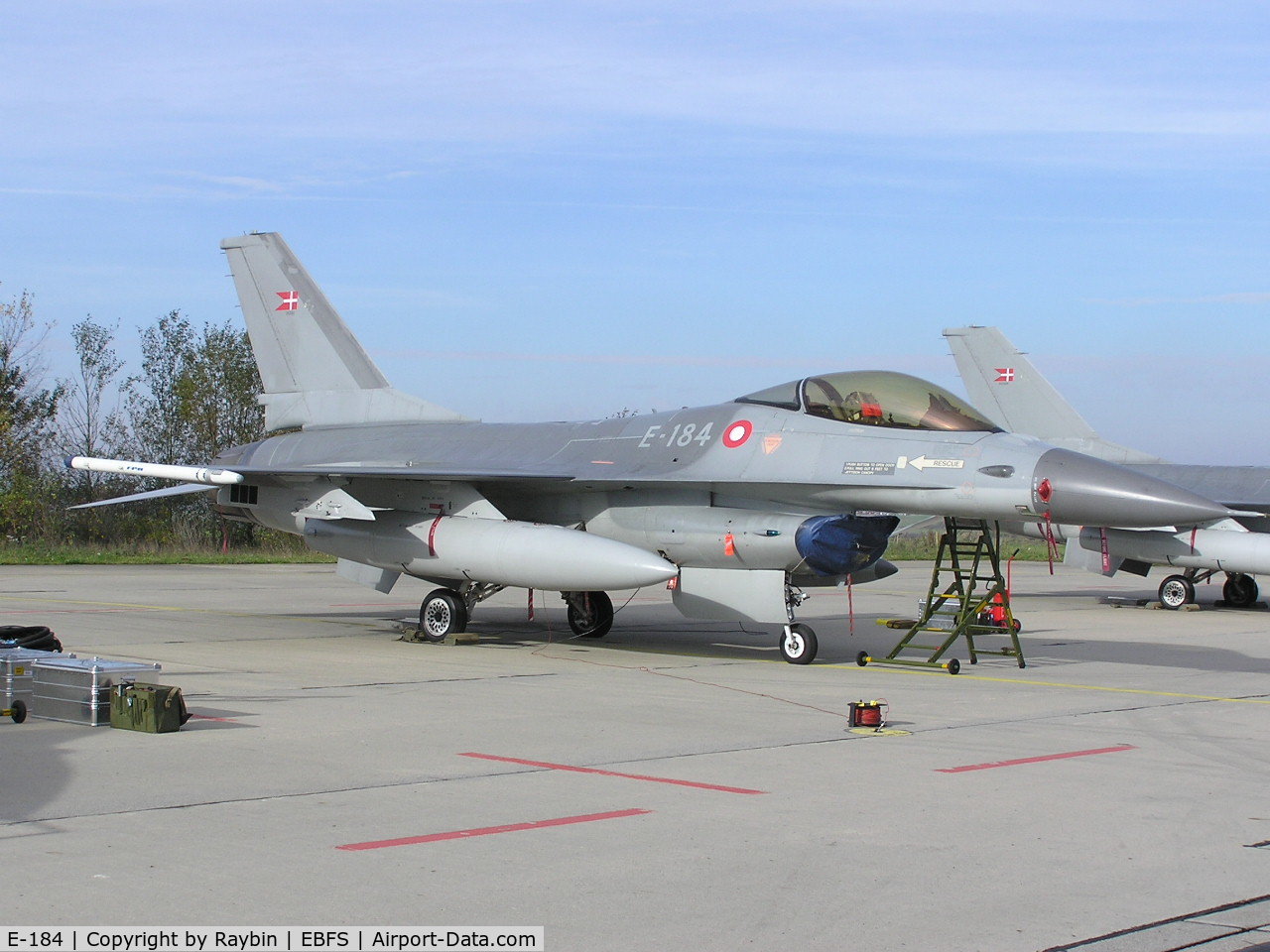 E-184, SABCA F-16AM Fighting Falcon C/N 6F-11, Stored at Aalborg AB since 2012