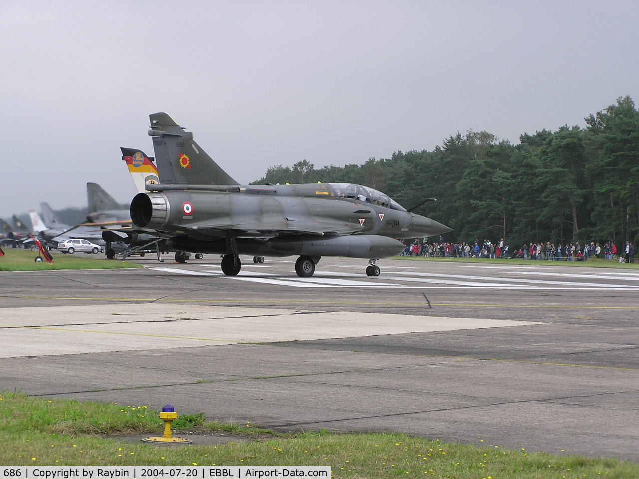 686, Dassault Mirage 2000D C/N 686, still active