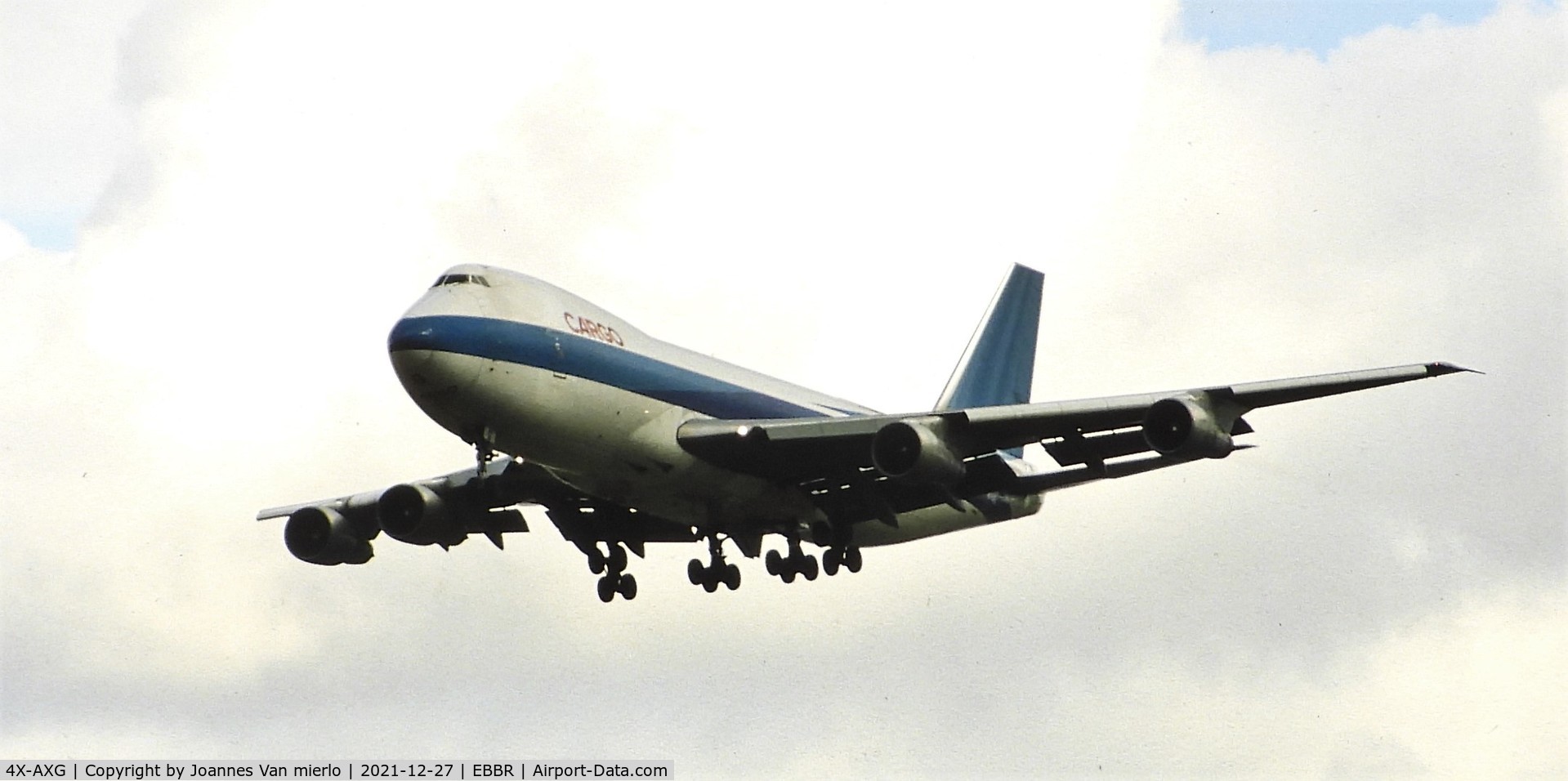 4X-AXG, 1979 Boeing 747-258F C/N 21737, Slide scan