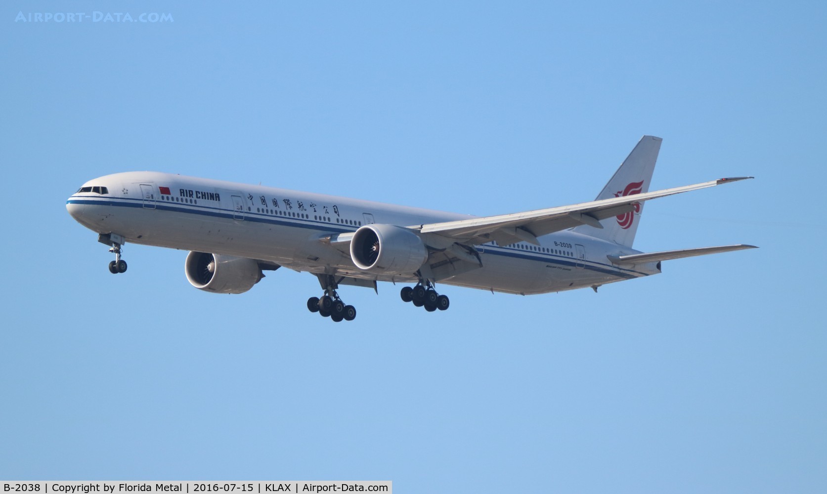 B-2038, 2013 Boeing 777-39L/ER C/N 38678, Air China 777-300 zx