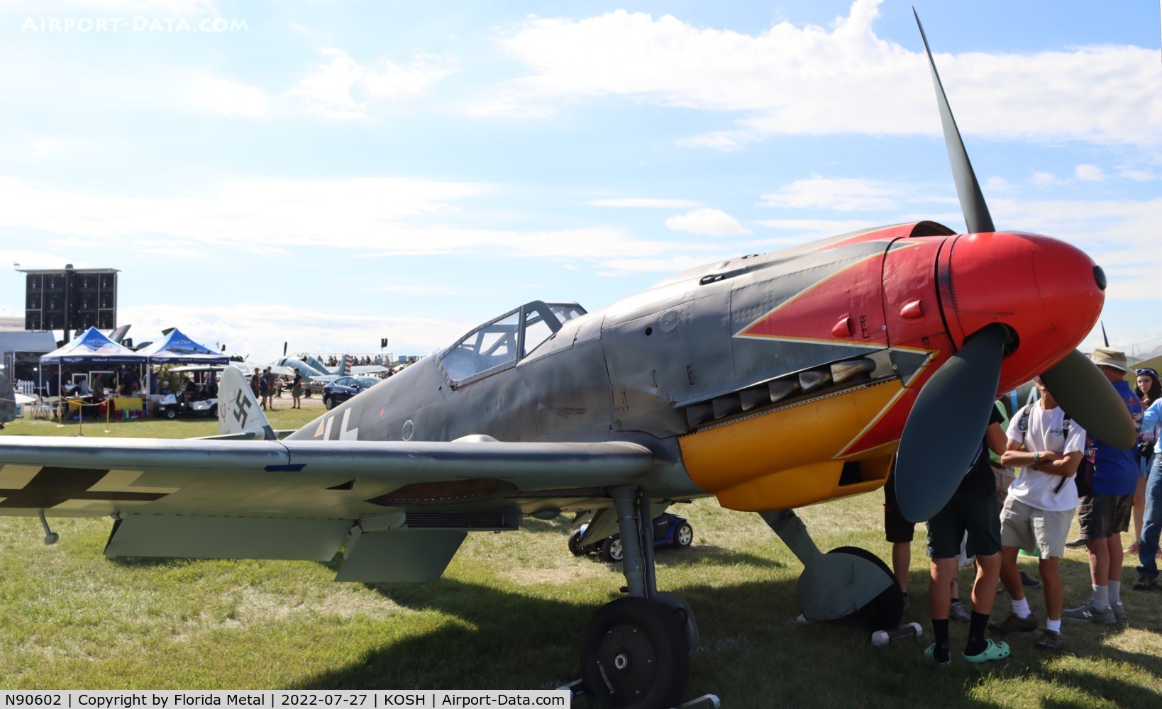 N90602, Messerschmitt Bf-109 C/N 193, OSH 2022