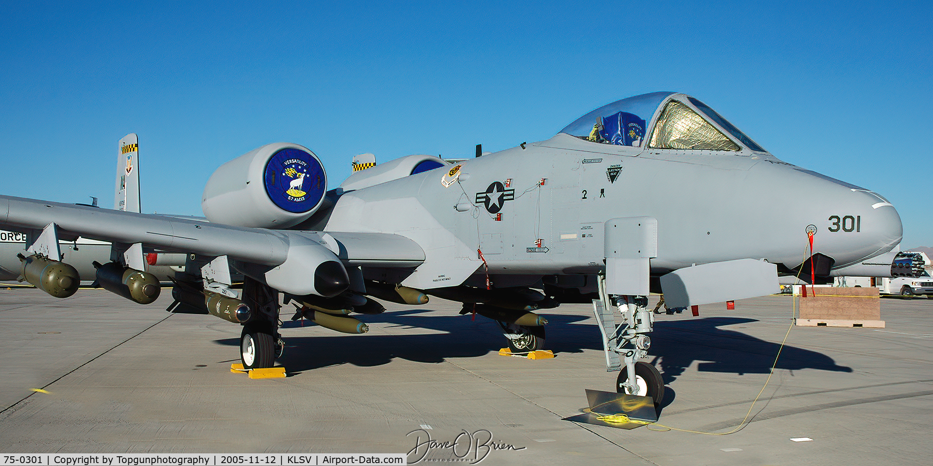 75-0301, 1975 Fairchild Republic A-10A Thunderbolt II C/N A10-0050, 66th WPS