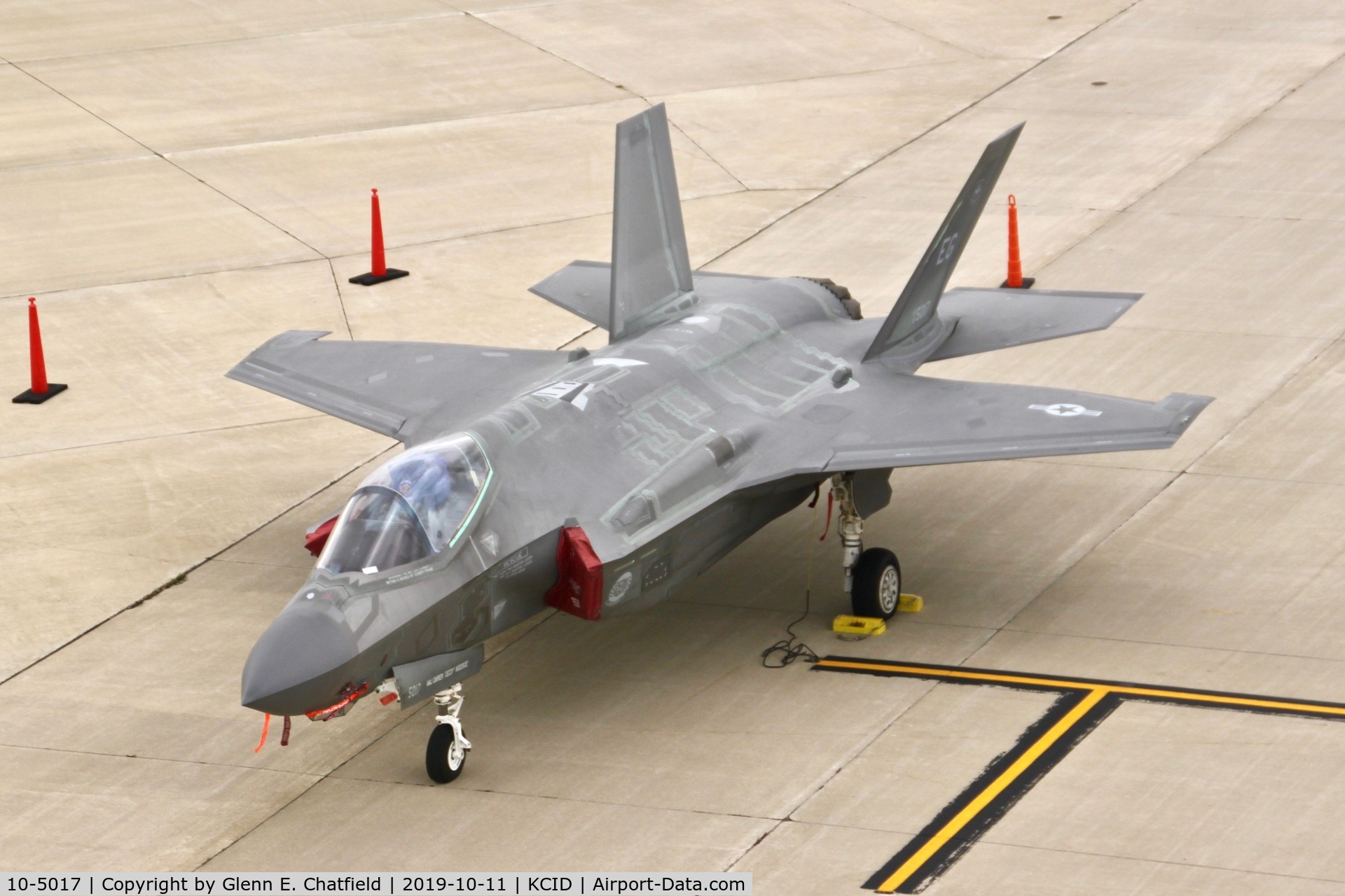 10-5017, 2013 Lockheed Martin F-35A Lightning II C/N AF-29, Photographed from the control tower