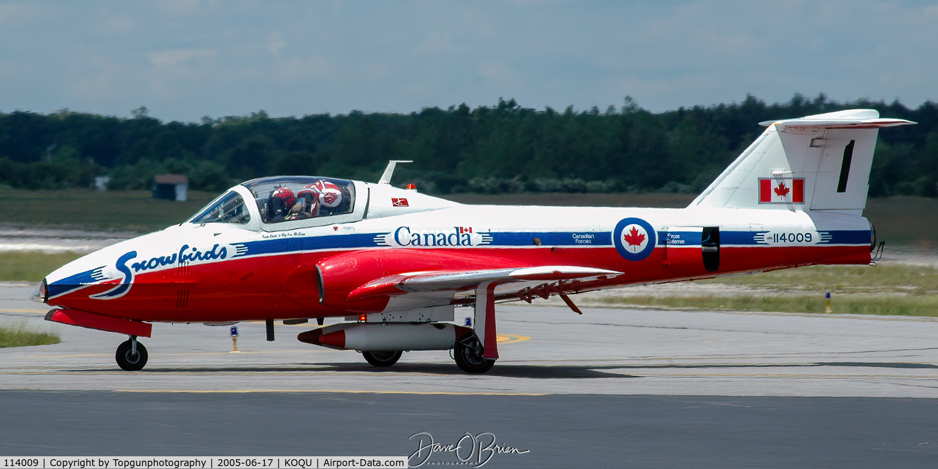 114009, Canadair CT-114 Tutor C/N 1009, Snowbird Lead