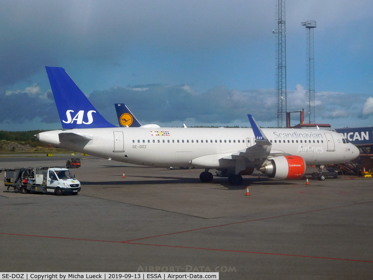 SE-DOZ, 2017 Airbus A320-251N C/N 7565, At Arlanda