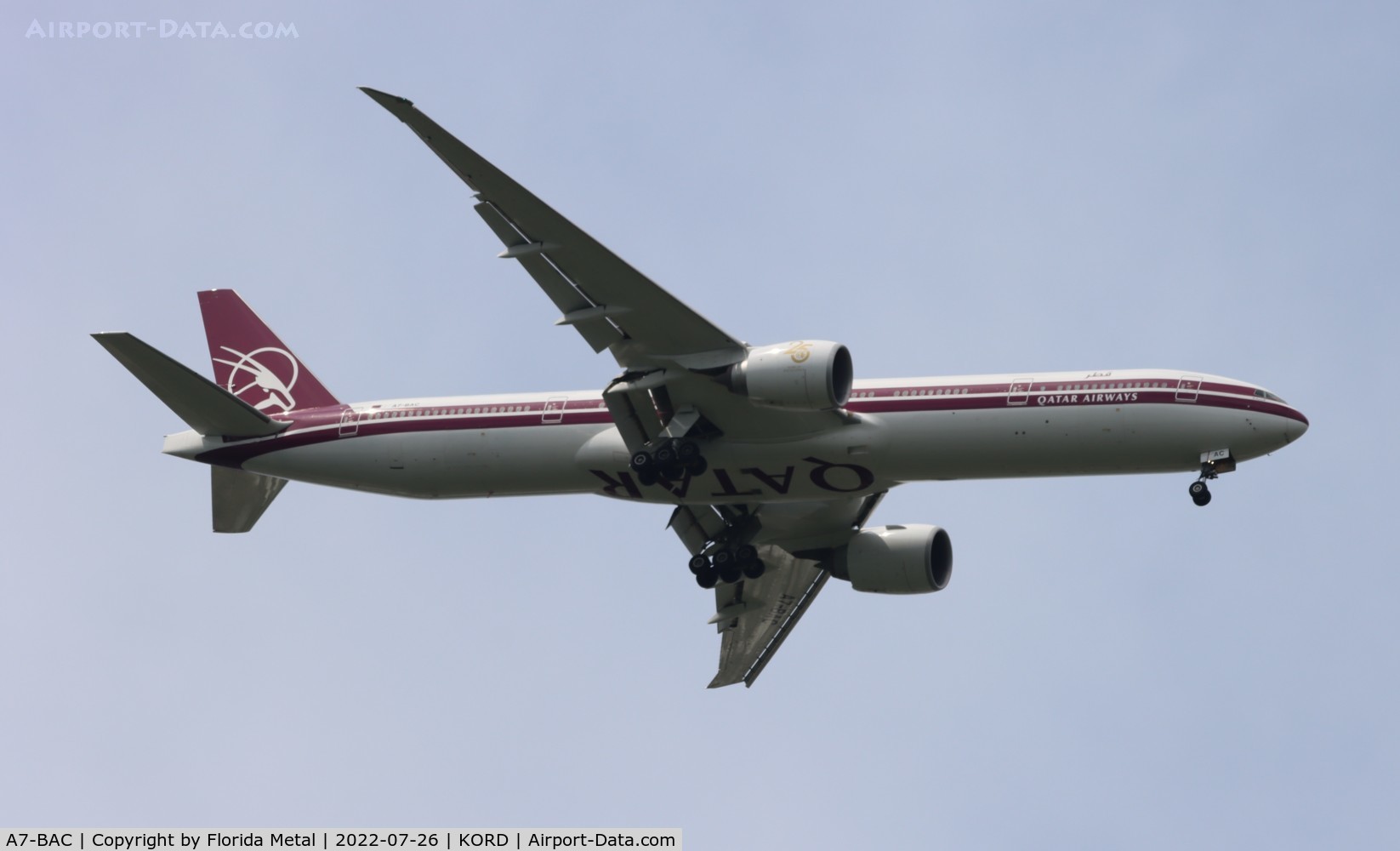 A7-BAC, 2008 Boeing 777-3DZ/ER C/N 36010/731, Qatar 777-300 zx