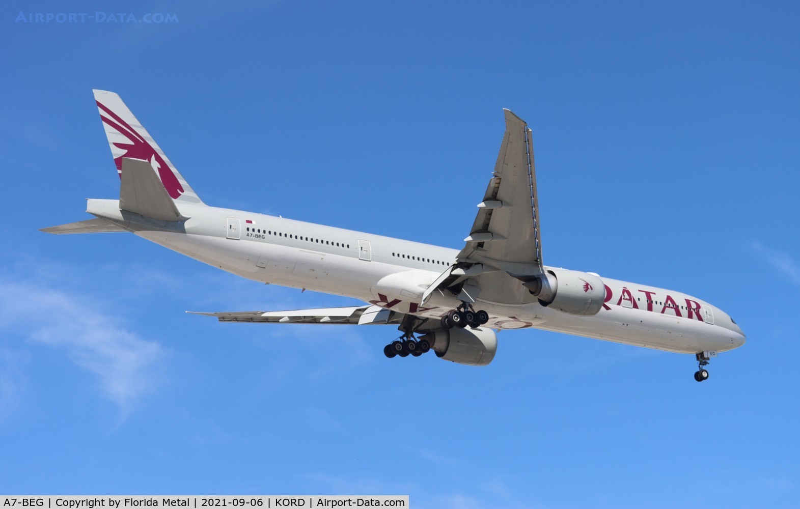 A7-BEG, 2015 Boeing 777-3DZ/ER C/N 60333, Qatar 777-300 zx