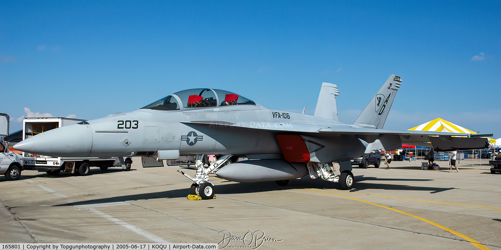 165801, Boeing F/A-18F Super Hornet C/N 1533, VFA-106 Gladiators
