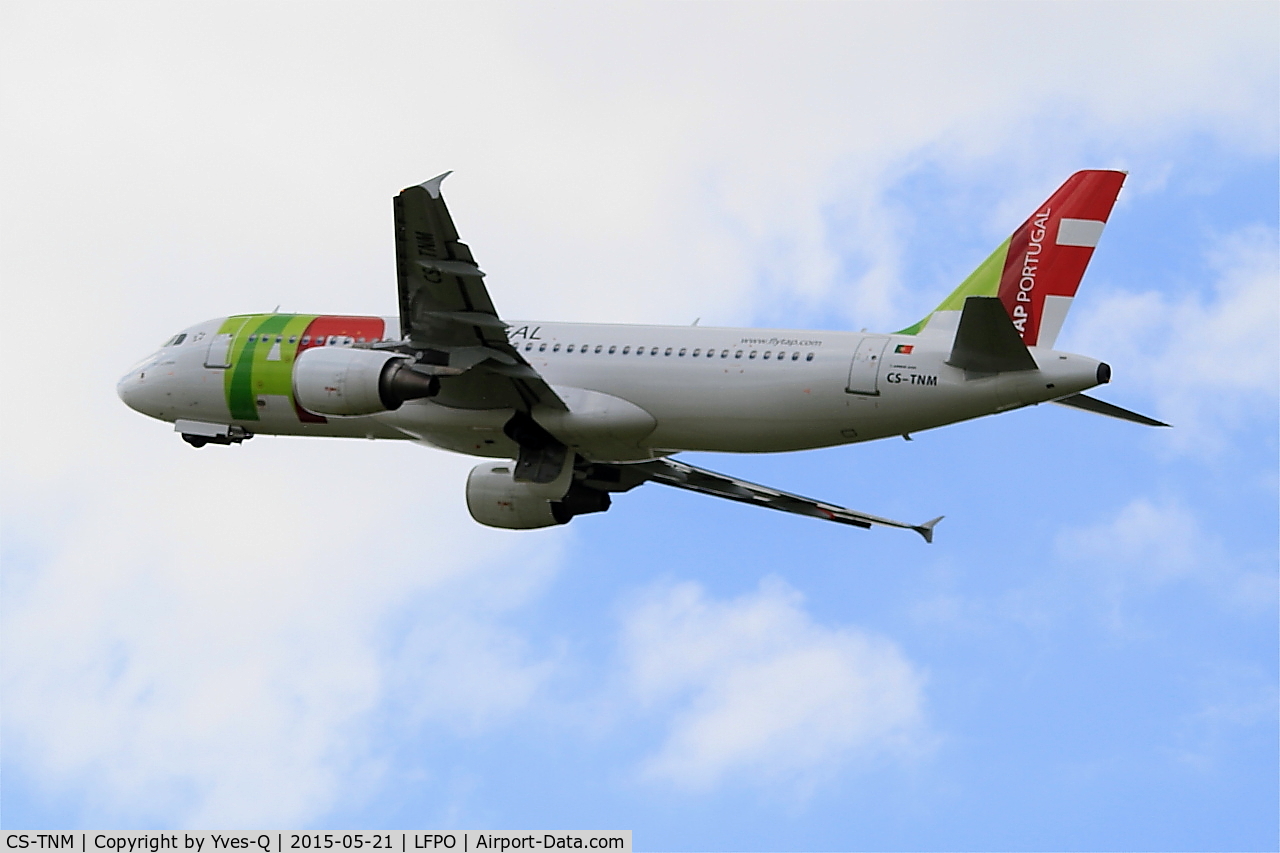 CS-TNM, 2002 Airbus A320-214 C/N 1799, Airbus A320-214, Climbing from rwy 24, Paris-Orly airport (LFPO-ORY)