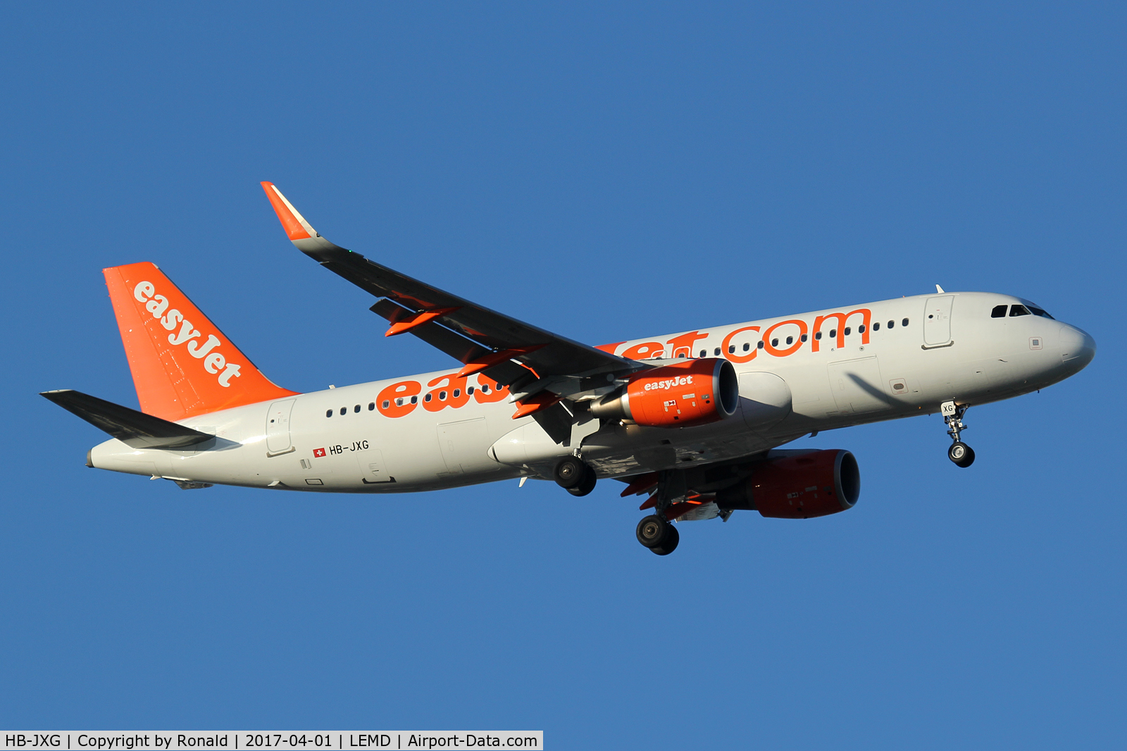 HB-JXG, 2013 Airbus A320-214 C/N 5757, st mad