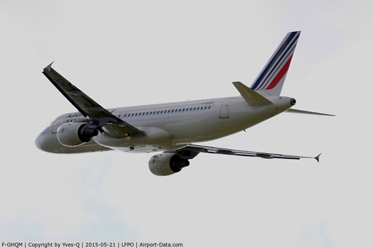 F-GHQM, 1991 Airbus A320-211 C/N 237, Airbus A320-211, Climbing from rwy 24, Paris-Orly airport (LFPO-ORY)