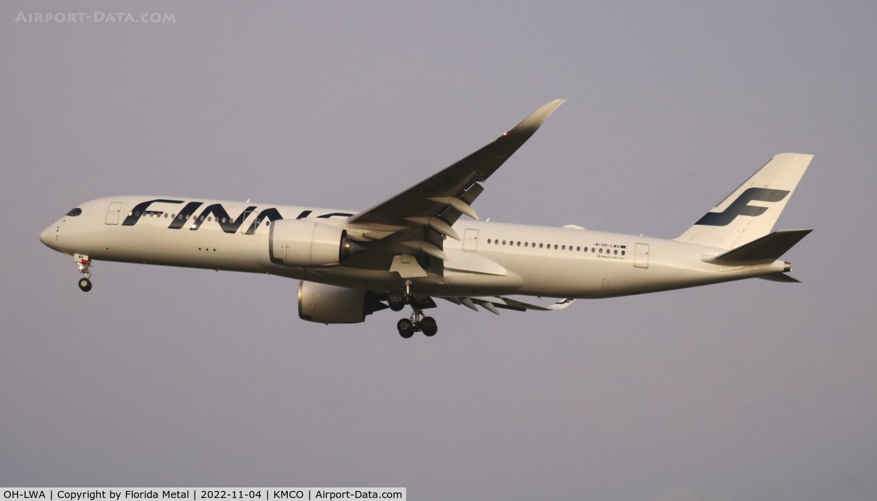 OH-LWA, 2015 Airbus A350-941 C/N 018, MCO 2022