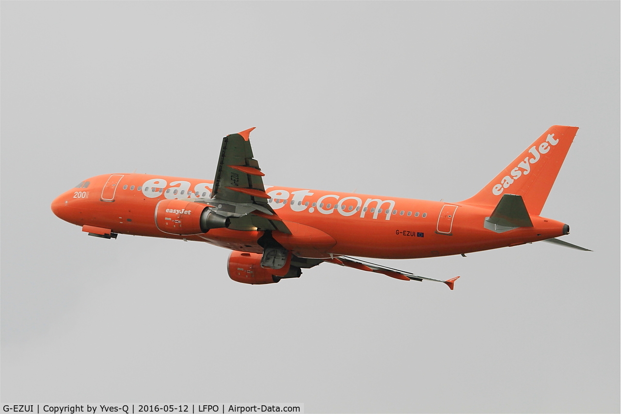 G-EZUI, 2011 Airbus A320-214 C/N 4721, Airbus A320-214, Climbing from rwy 24, Paris-Orly airport (LFPO-ORY)
