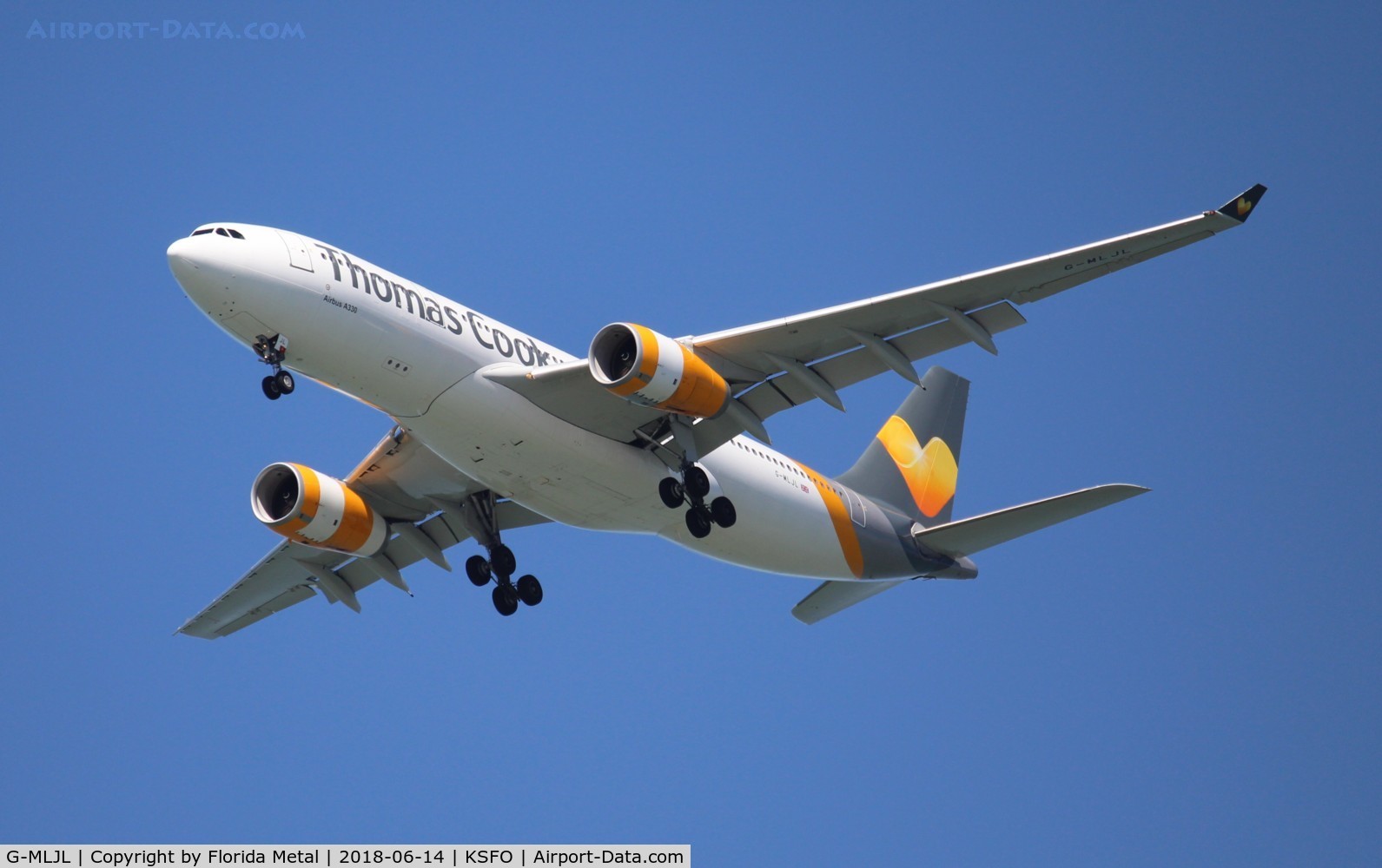 G-MLJL, 1999 Airbus A330-243 C/N 254, Thomas Cook A332 zx