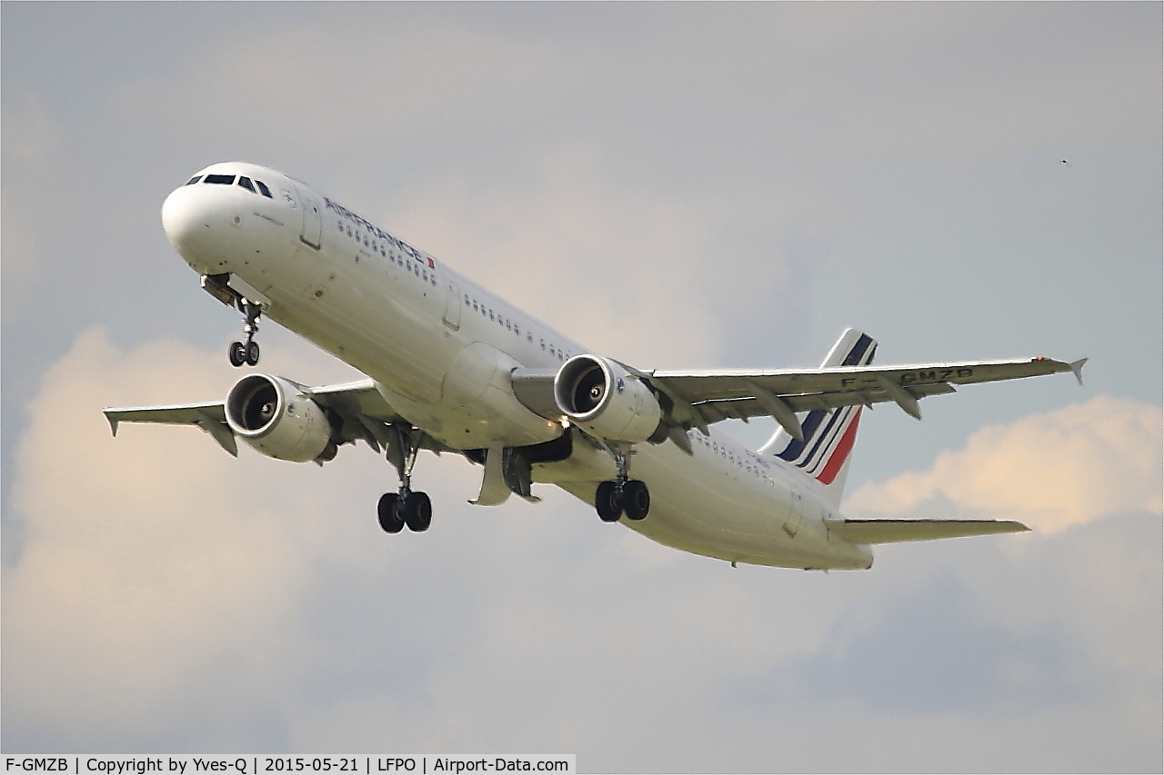 F-GMZB, 1994 Airbus A321-111 C/N 509, Airbus A321-111, Take off rwy 24, Paris-Orly Airport (LFPO-ORY)