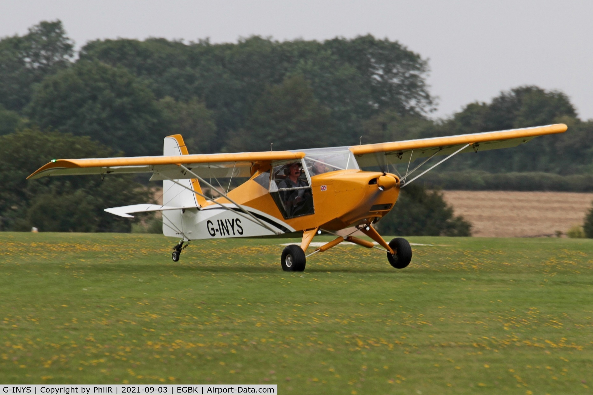 G-INYS, 2018 TLAC Sherwood Scout C/N LAA 345-15538, G-INYS 2018 Sherwood Scout LAA Rally Sywell