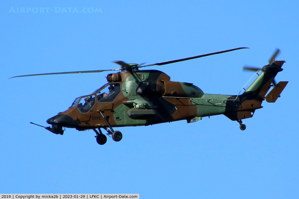 2019, Eurocopter EC-665 Tigre HAP C/N 2019, In flight