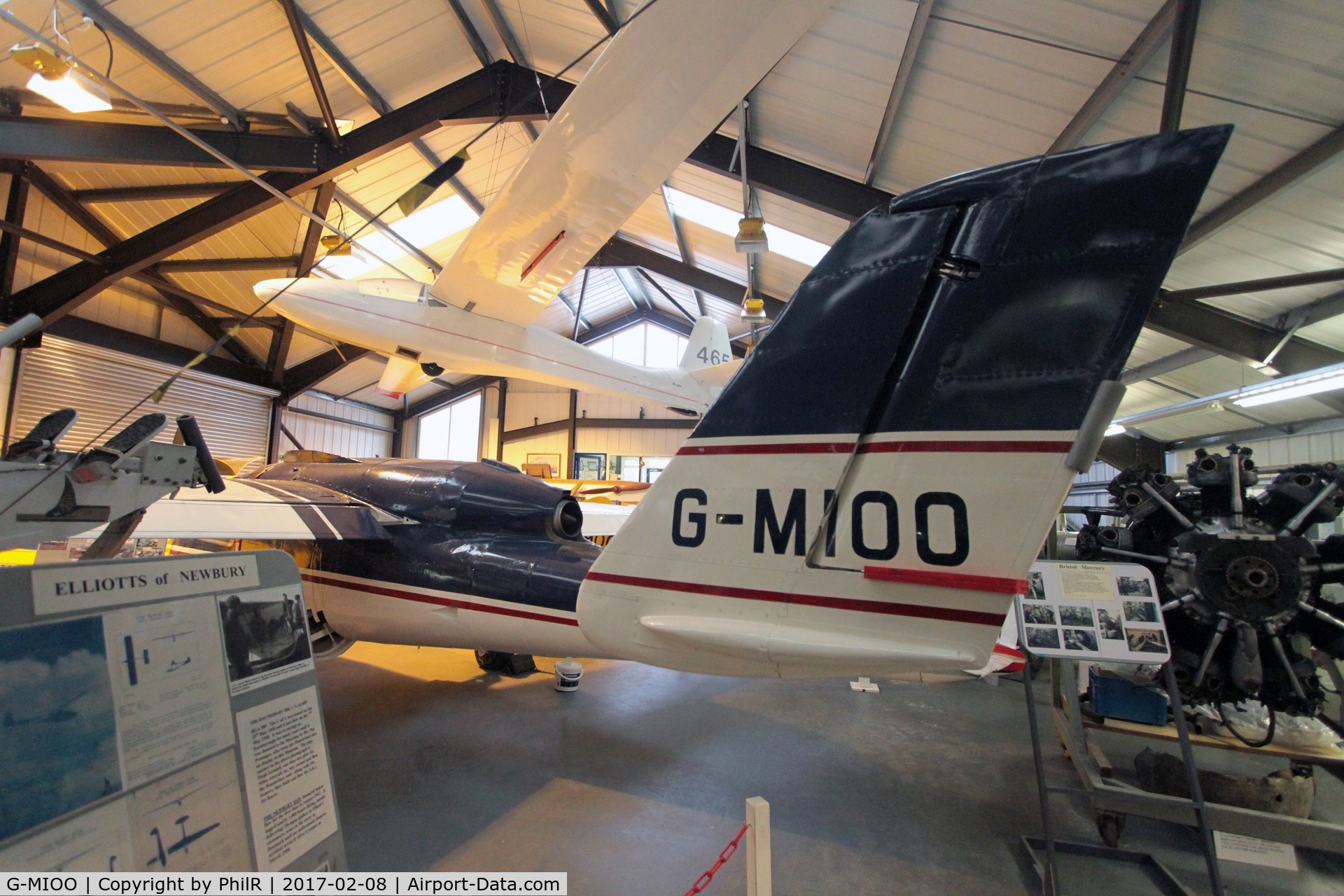G-MIOO, 1957 Miles M.100 Student C/N 100/1008, G-MIOO 1957 Miles M.100 Student Woodley