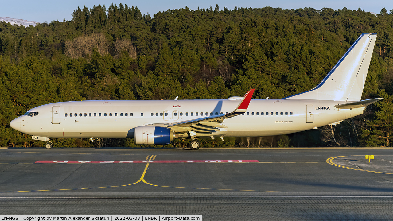 LN-NGS, 2014 Boeing 737-8JP C/N 39029, Taxying.