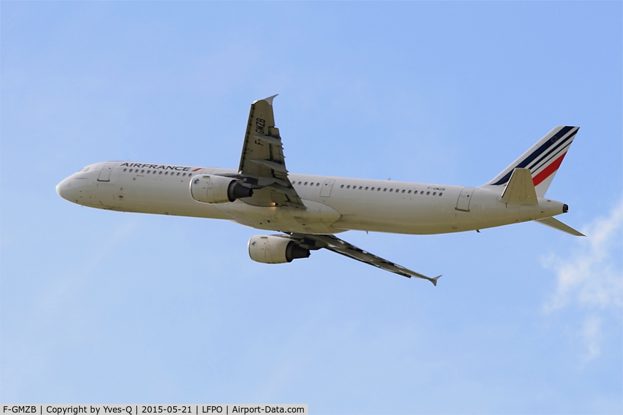 F-GMZB, 1994 Airbus A321-111 C/N 509, Airbus A321-111, Climbing from rwy 24, Paris-Orly Airport (LFPO-ORY)