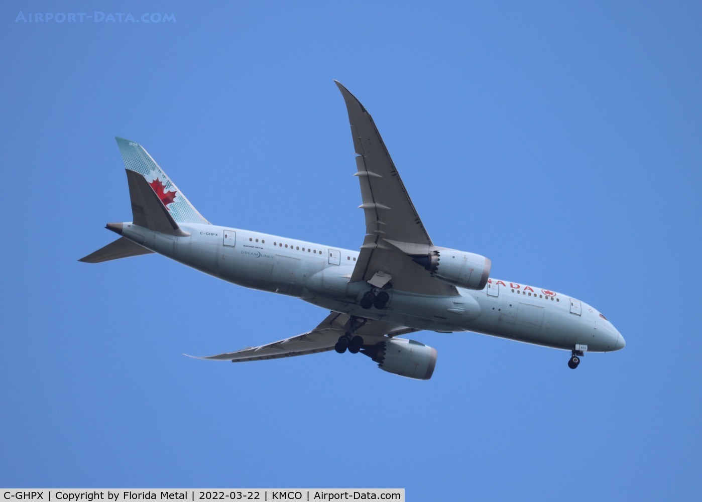 C-GHPX, 2014 Boeing 787-8 Dreamliner C/N 35261, Air Canada 788 zx