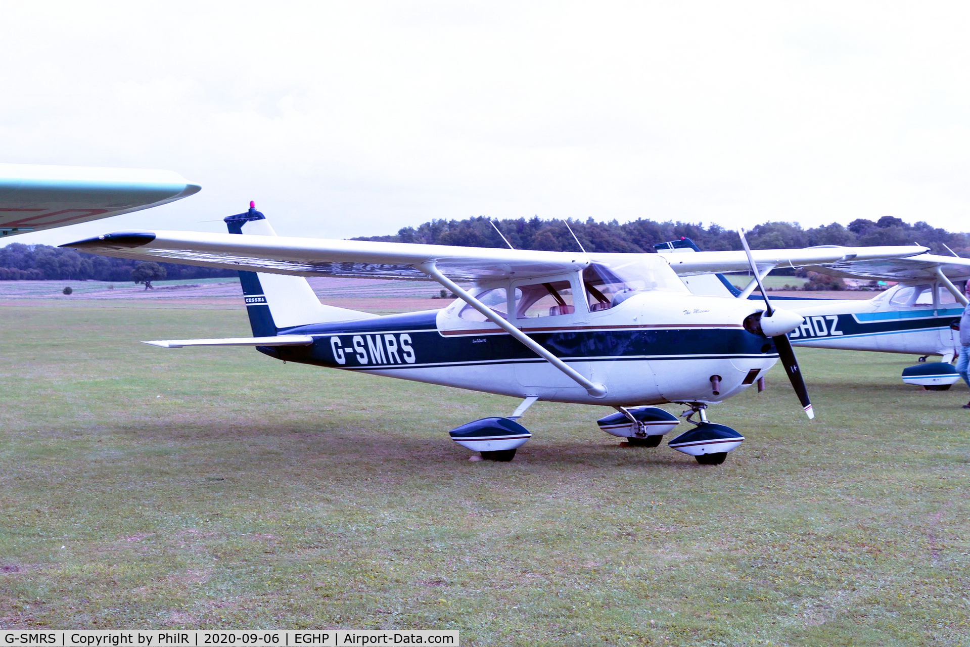 G-SMRS, 1965 Cessna 172F C/N 17252558, G-SMRS 1965 Cessna 172F Skyhawk Popham 06.09.20 (1)